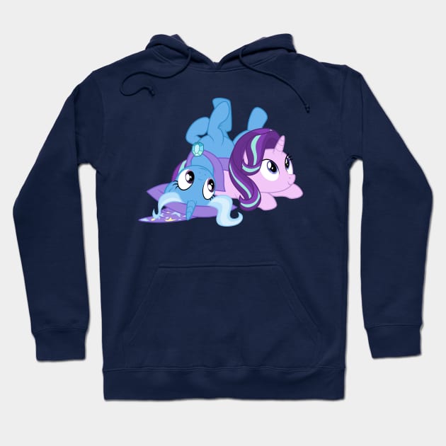 Trixie and Starlight Glimmer Hoodie by CloudyGlow